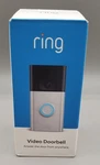 Ring 1080P Wireless Video Doorbell - Satin Nickel B17. Fixed Price $50.99.