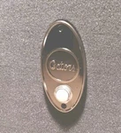 Nutone "gators" Door Chime Escutcheon & PB18LWHCL Lighted Pushbutton. Fixed Price $19.95.