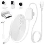 Delilyn 25FT Outdoor Power Adapter For Wyze Cam V4, OG/V3/V3 Pro, Lshape .... Fixed Price $32.39.