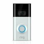Ring 8VR1S5-SEN0 Wireless Video Doorbell Satin Nickel. Fixed Price $100.00.