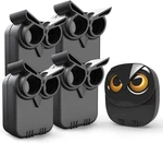 Htzsafe Owl Home Security Wireless Driveway Alarm 1 Receiver + 4 Sensors. Fixed Price $66.39.