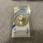 Vintage Nutone PB-24LPB Solid Brass Pushbutton Lighted Door Bell. Fixed Price $21.95.