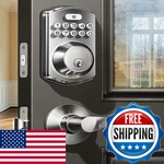 Veise Keyless Entry Door Lock 2 Lever Handles - Electronic Keypad Deadbolt Easy. Fixed Price $99.54.