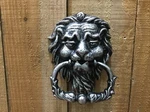 Cast Iron Lionhead Door Knock (0022). Fixed Price $16.99.
