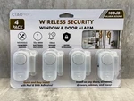 Wireless Security Window & Door Alarm 4 Ciao Tech 100DB - New Package. Fixed Price $9.79.