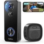 Boifun Video Doorbell Camera Wireless, 180 Wide View, 2K Hd, No Subscription. Fixed Price $69.99.
