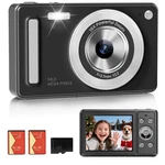 Digital Camera, Fhd 1080P Point And Shoot With 32GB Sd Card, Batteri.... Fixed Price $57.81.