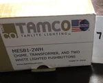 Tamlite Lighting (tamco) Wired Chime Kit MESB1-2WH Ecs. Fixed Price $12.59.