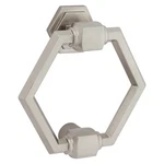 National Hardware N336-707 Powell Door Knocker, 4", Size, Satin Nickel. Fixed Price $22.99.