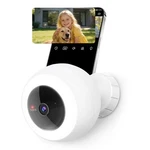 Noorio 2K Security Cameras Wireless Outdoor, 12600MAH Battery-powered Solar. Fixed Price $43.99.