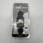 Utilitech Wired Lighted Button Doorbell Black 3.5"L X 1"W B121 #0037333. Fixed Price $13.37.