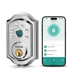 Hornbill Smart Front Door Lock: Silver Fingerprint Electronic Digital Bluetoo.... Fixed Price $87.09.