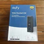 Eufy Anker Innovations Security Video Doorbell C30 New Sealed 2K Live. Fixed Price $59.95.