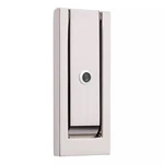 Baldwin 0185 Modern Door Knocker With Scope - 055 Polished Nickel New. Fixed Price $99.99.