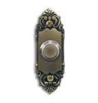 Utilitech Wired Antique Brass Doorbell Button 0163363. Fixed Price $26.88.