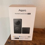 Aqara G410 Smart Video Doorbell Kit, Black Matte, Face Recognition, Zigbee. Fixed Price $120.00.