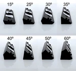 Mounting Brackets Kit 30 , 45 60 For Wired Eufy Doorbell T8200 (see Details). Fixed Price $16.99.