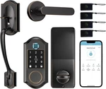 Narpult Smart Locks For Front Door, Keyless Entry Deadbolt With Handle Set, App. Fixed Price $99.99.