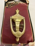 Ives Door Knocker, Solid Brass, C2-3100-605 (bright Brass), Nos Sb-b. Fixed Price $10.98.