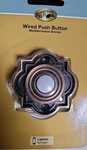 Hampton Bay Wired Doorbell Push Button Mediterranean Bronze Lighted New. Fixed Price $14.95.