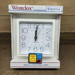 Vintage Westclox Wall Clock Dialite 26721 Electronic Square 7X7" New Sealed Rare. Fixed Price $71.99.