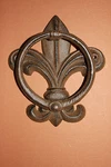Fleur Lis Door Knocker,french Victorian Decor,old World Charm,gifts F-14. Fixed Price $21.29.