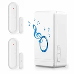 Door Open Sensor Chime 2 Magnetic Wireless Alarm 48 1300FT For Home. Fixed Price $25.41.
