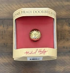 Michael Healy Vintage Brass Golf Ball Doorbell Ringer Open Box. Fixed Price $30.00.