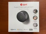 August Smart Lock Pro + Connect Wi-fi Bridge ASL-03 AC-R1 Dark Gray *new* C869DS. Fixed Price $129.99.