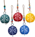 Handmade Metal 4 Vintage Cowbells Wreath Garland Christmas Ornaments. Fixed Price $21.99.