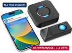 Wifi Wireless Doorbell, Smart Chime With Phone App Alerts For Home Cla. Fixed Price $48.92.