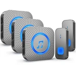 Surfou Whole-home Wireless Doorbell SET-1300FT Operating Range, Waterproof Chime. Fixed Price $57.02.