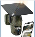 Inqmega Solar Security Camera Outdoor, 360 Ptz Wifi Wireless. Fixed Price $59.97.