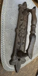 Big Cast Iron Door Handle Fleur Lis Heavy Duty Garden Gate Shed Barn Pull 9. Fixed Price $17.86.