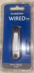 Heath Zenith SL-557-00 Oil Rubbed Bronze Lighted Wired Doorbell Button. Fixed Price $14.99.