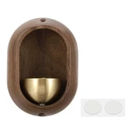 Patikil Shopkeepers Bell, Wood Door Chime Hanging Magnetic Brown. Fixed Price $15.17.