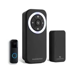 Wasserstein Wireless Doorbell Chime For Blink Video (1 Pack, Black). Fixed Price $34.95.