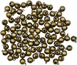 Maydahui 100 Pcs Small Jingle Bell 1/2 Inches Vintage Bronze Mini 10MM Alloy Bea. Fixed Price $10.10.