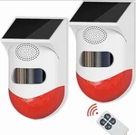 Chunhee Solar Motion Senor Alarm Outdoor Detector 2 Adjustable Sens. Fixed Price $40.00.