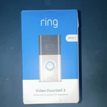 Ring Video 3 Smart Doorbell, Type, Mpn Rvd. Fixed Price $30.00.