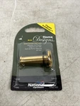 New In Package National Hardware N162-362 Brass Door Viewer 200 Lens Peep Hole. Fixed Price $19.95.