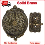 A29 Vintage Doorbell Victorian Twist Antique Chime Kit Manual Hand. Fixed Price $62.77.
