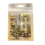 Security Entry Chain Door Guard Solid Brass By Prime Line Model Number 9907. Fixed Price $16.98.