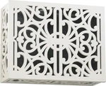 Accessory 7.75 Inch Surface Mount Chime Grill-studio White Finish Door. Fixed Price $57.00.
