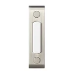 Satin Nickel Metal Wired Lighted Push Doorbell Button. Fixed Price $19.12.