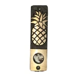 Vintage Paul Strauch Studio Pineapple Doorbell Cover Gold Black DBB041. Fixed Price $21.95.