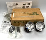 Nostalgic Warehouse Crystal Glass Door Knobs Timeless Bronze Passage Set 700226. Fixed Price $51.00.
