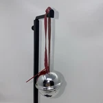 Large Believe Chrome Jingle Sleigh Bell Christmas Tree Ornament Decoration. Fixed Price $16.92.