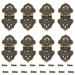 Antique Mini Folding Hinges Retro Bronze Jewelry Box Decorative For Sma.... Fixed Price $14.56.