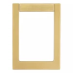 Baldwin 0183 Contemporary Door Knocker 044 Satin Brass - New. Fixed Price $99.99.